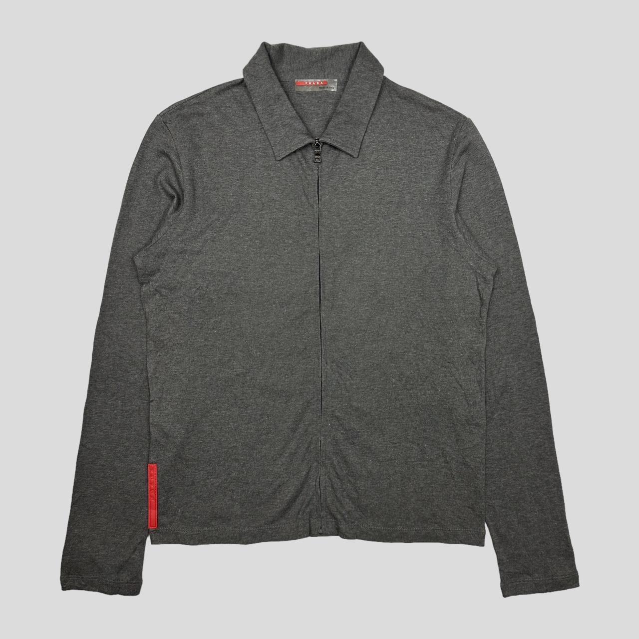 PRADA SPORTS zip-up shirts
