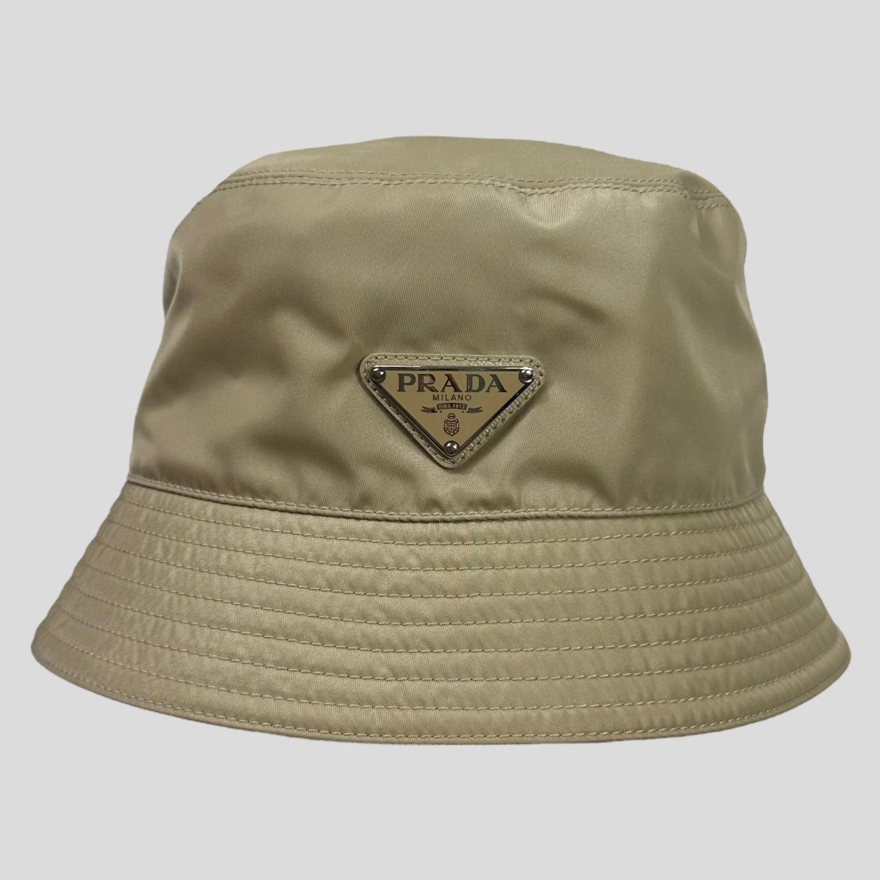 PRADA RE-NYLON BUCKET HAT GREEN “XXLサイズ” PRADA RE-NYLON BUCKET