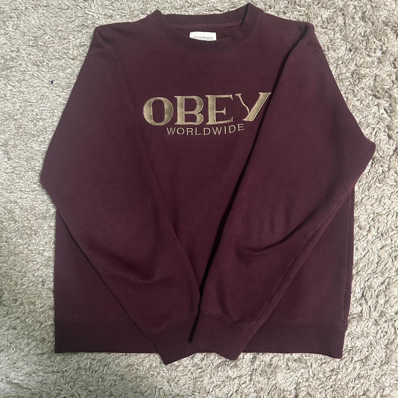 OBEY Propaganda. Sweatshirt. Medium. Unisex. Depop