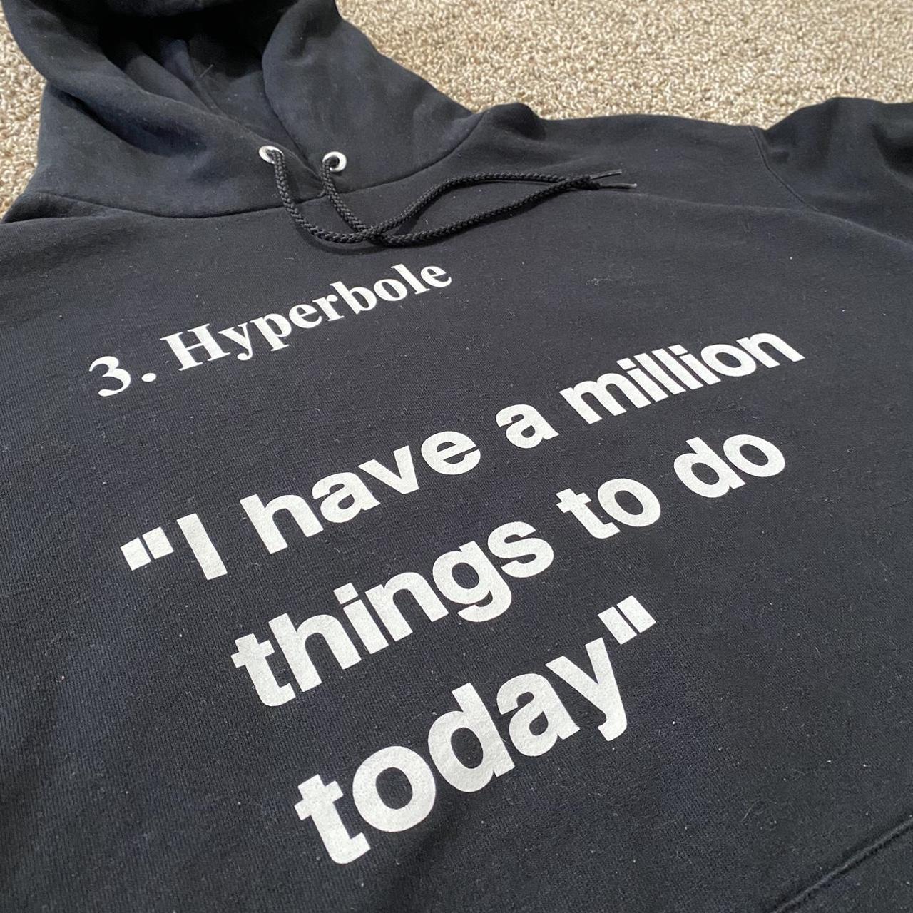 Virgil Abloh X MCA Hyperbole Hoodie, This is a rare...