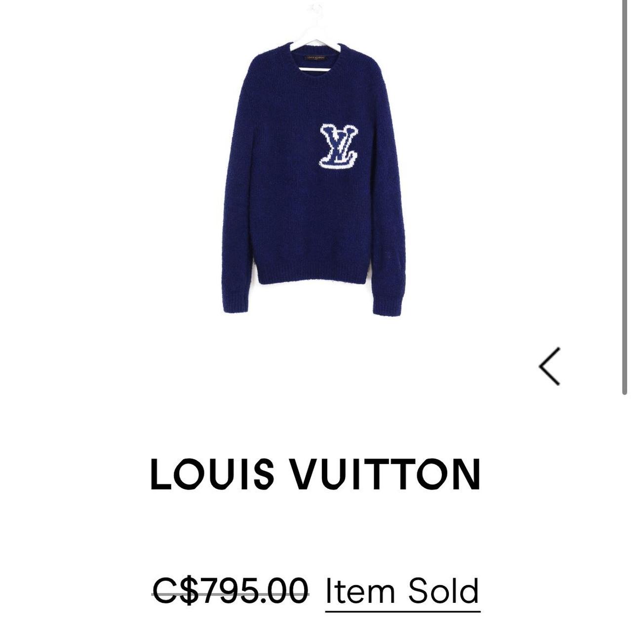 Supreme X Louis Vuitton crew neck - Depop