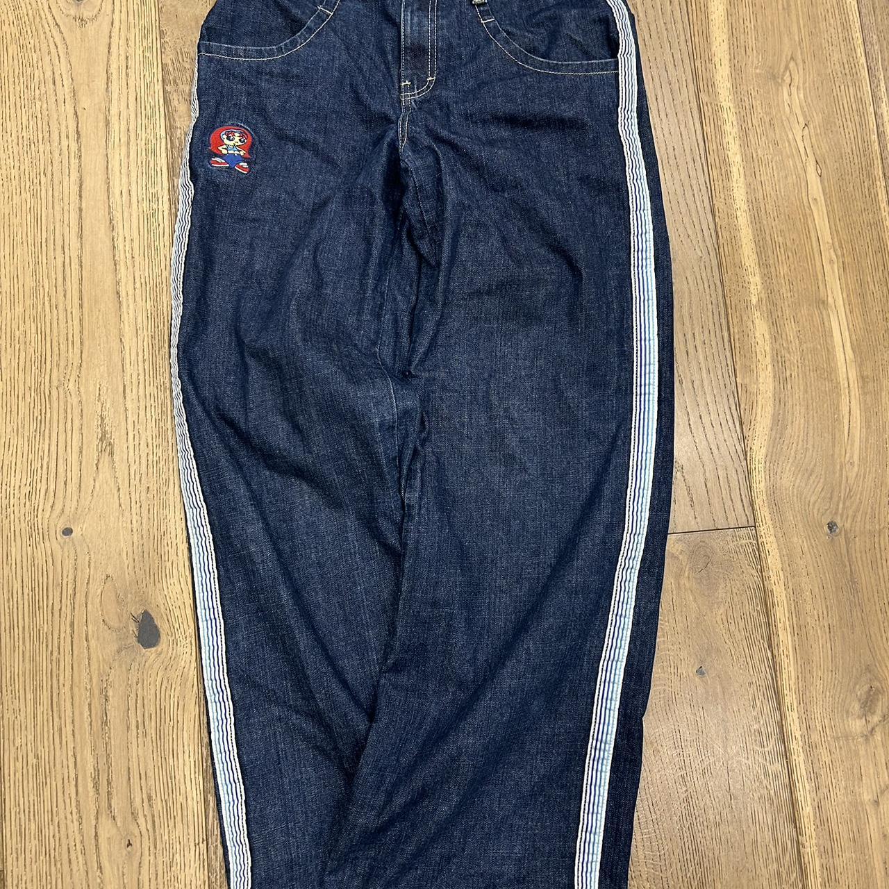 Jnco girl super tuff jeans size 29 waist original... - Depop