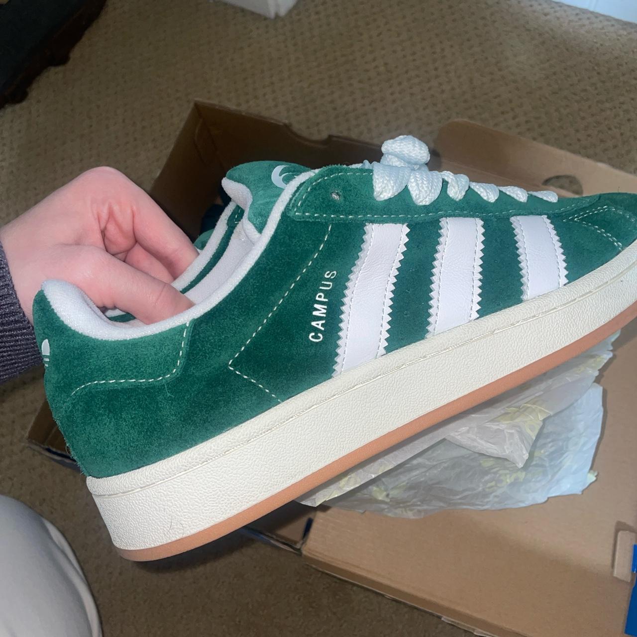 Adidas Campus 00’s green gum Never worn Extra green... - Depop