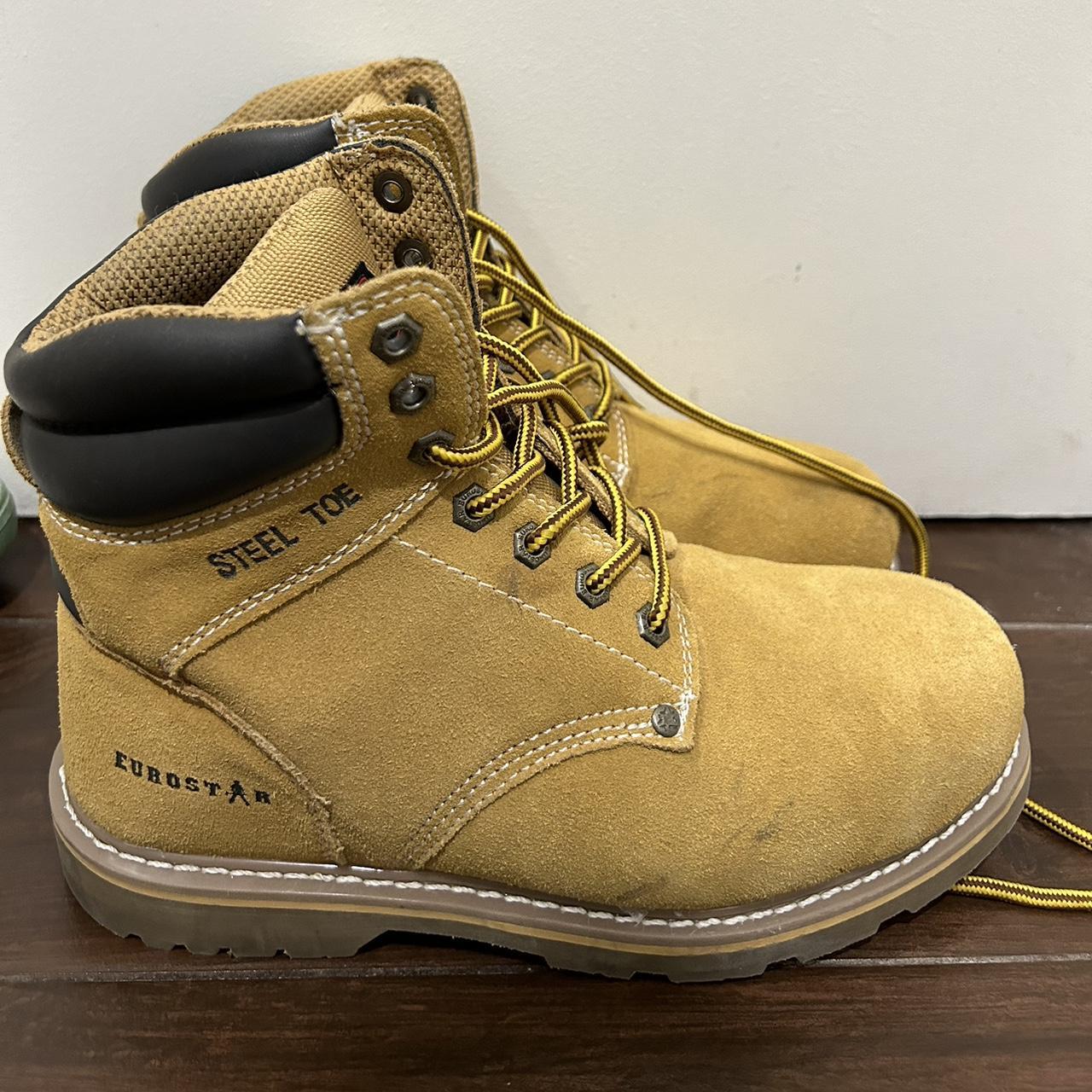 Timberland knockoffs work boots (Eurostar) 8.5M,... Depop
