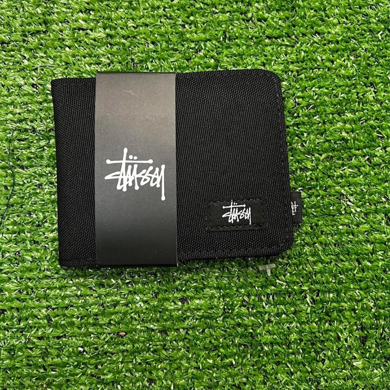 Black stussy wallet brand new with tags - Depop