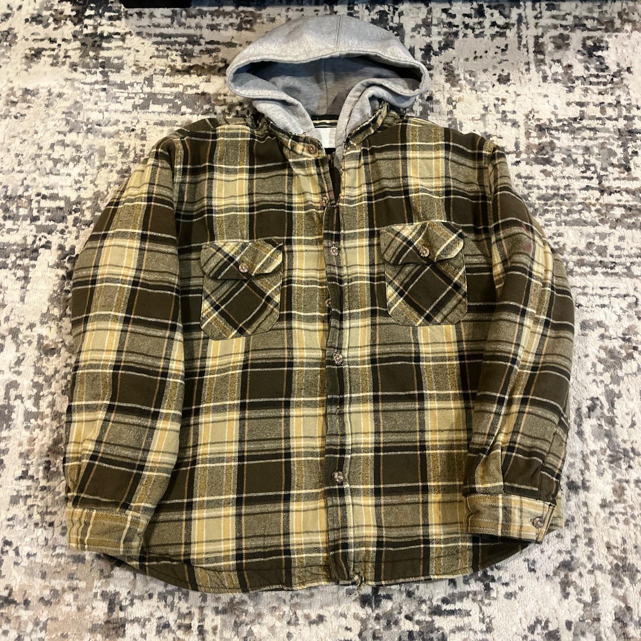 Mountain ridge best sale flannel hoodie