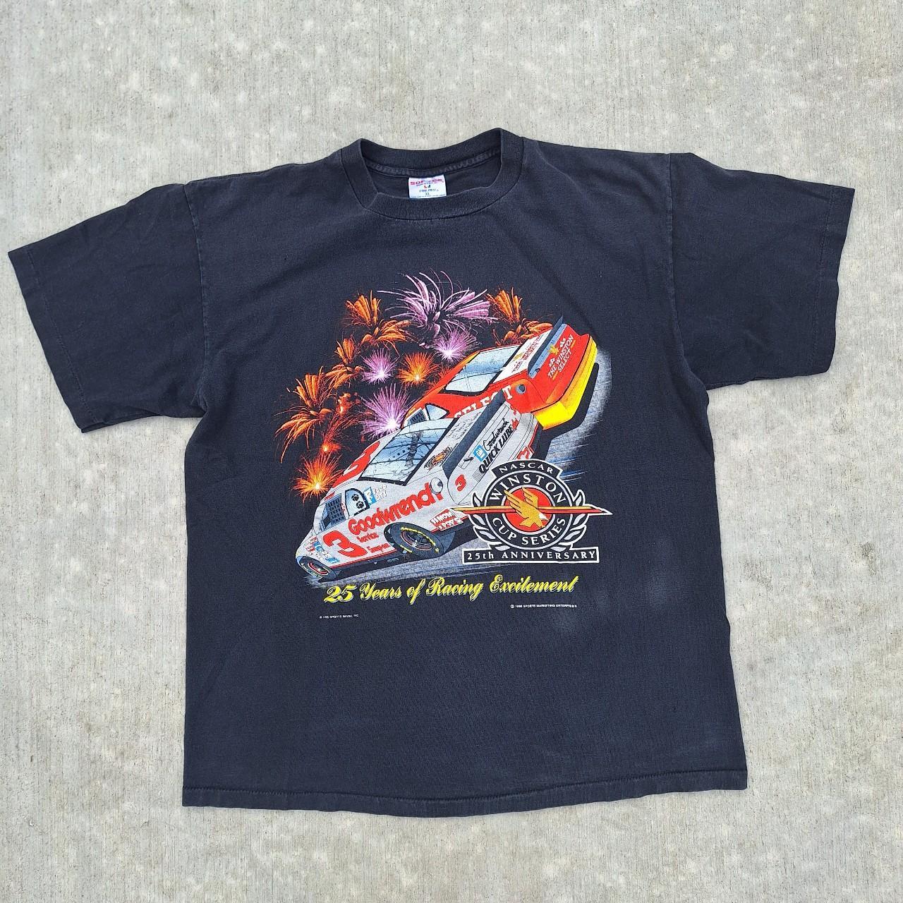 Vintage Nascar Dale Earnhardt Winston Cup 25th Anniversary Tee offers