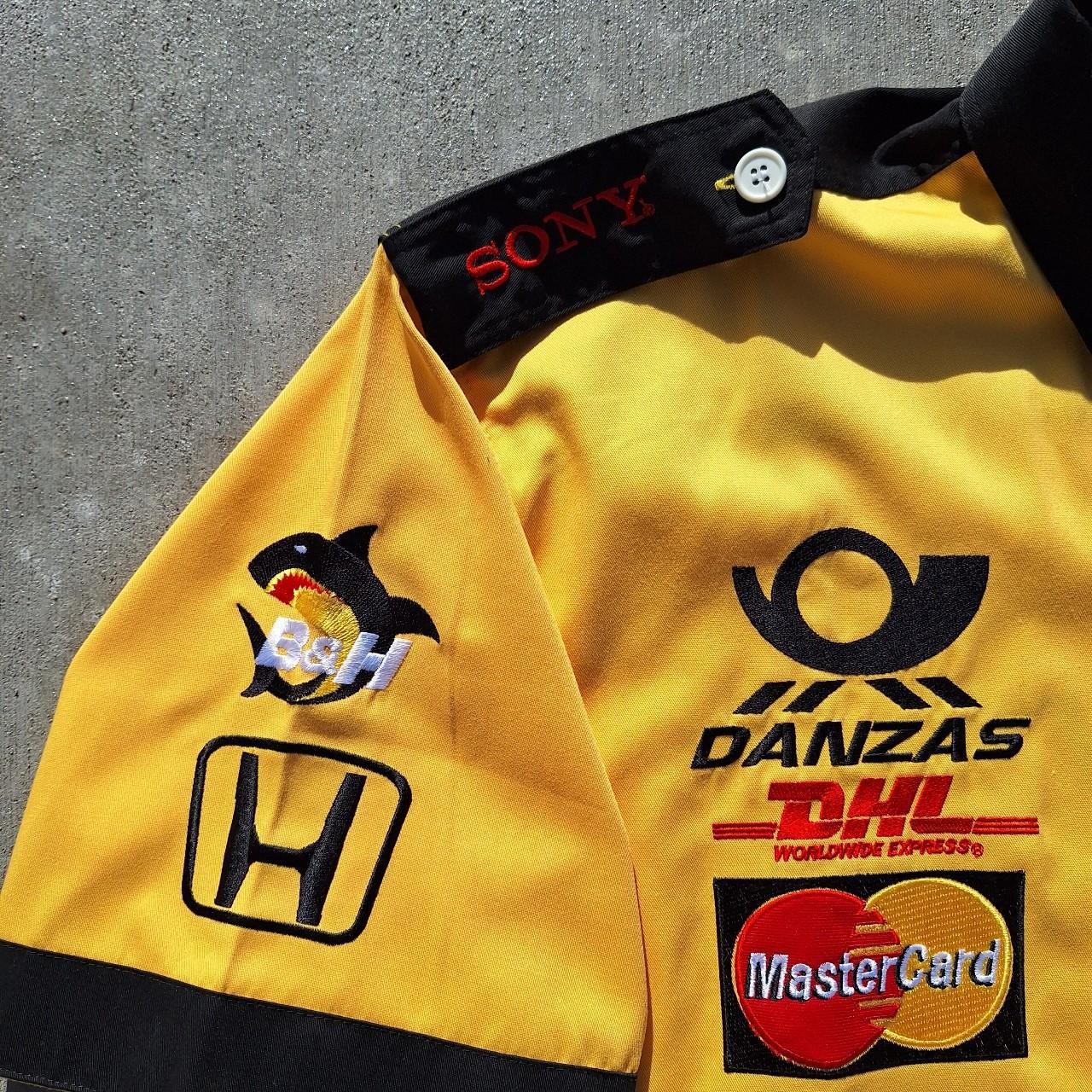 希少　HONDA B&H JORDAN ポロシャツ　90s ベンソン&ヘッジス 希少 HONDA B&H JORDAN ポロシャツ 90s ベンソン&ヘッジス