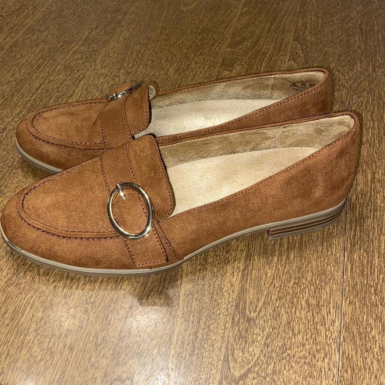 naturalizer loafers brown