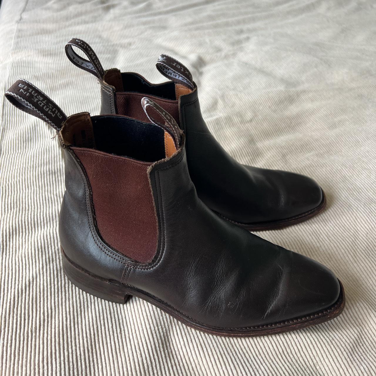 Baxter Men’s leather boots. Size 9 High quality... Depop