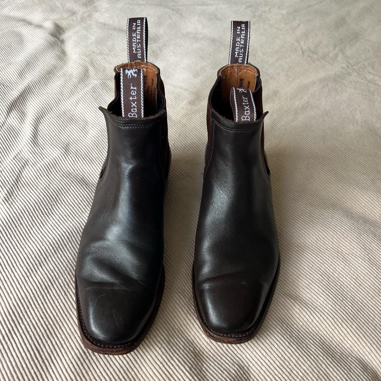 Baxter Men’s leather boots. Size 9 High quality... - Depop