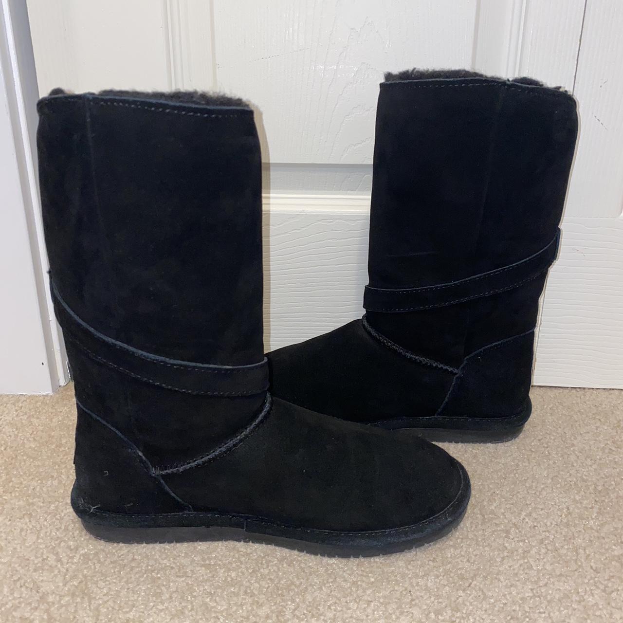 Bearpaw boots best sale womens black