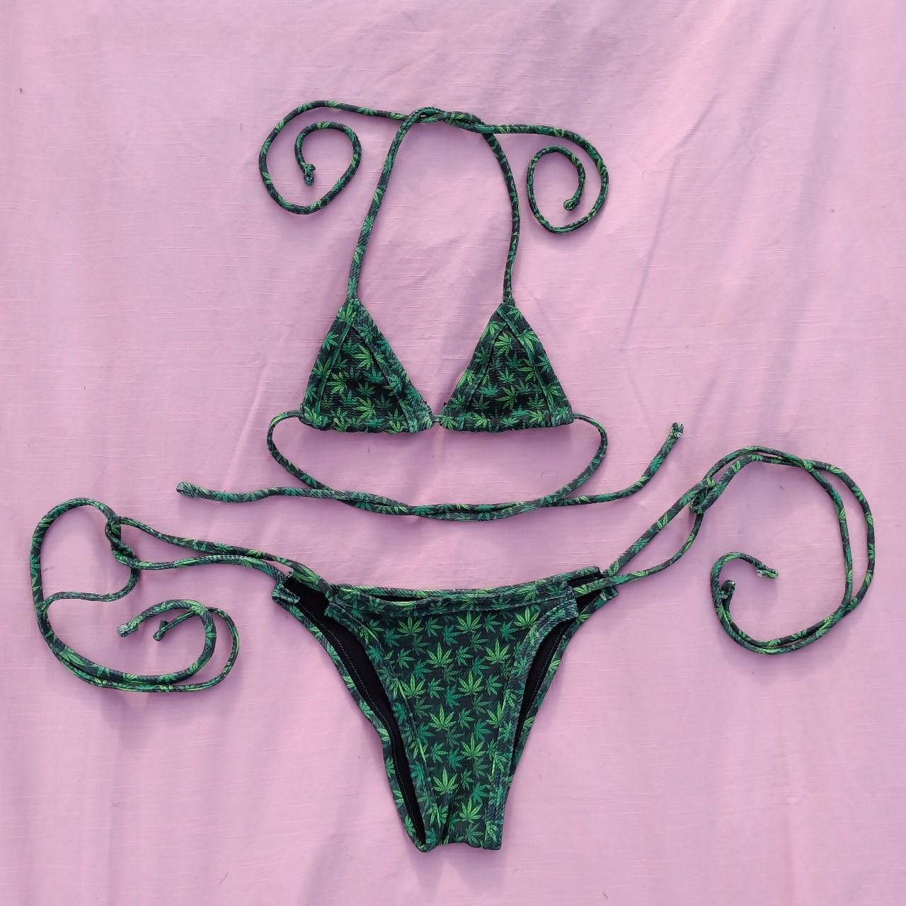 Sativa Sweetheart 2pc Bikini For Strip Club Or Depop