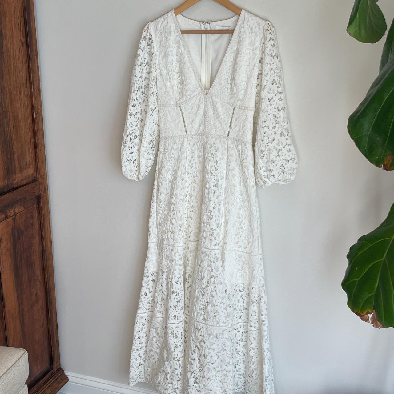 Guipure lace midi dress by clearance jonathan simkhai