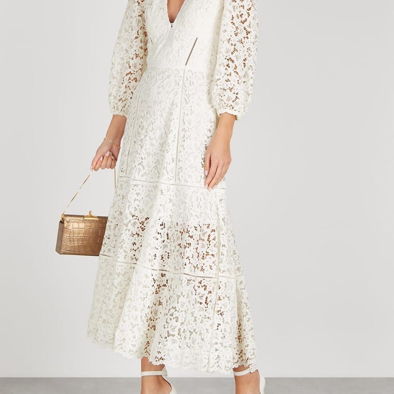 Jonathan simkhai clearance white lace dress