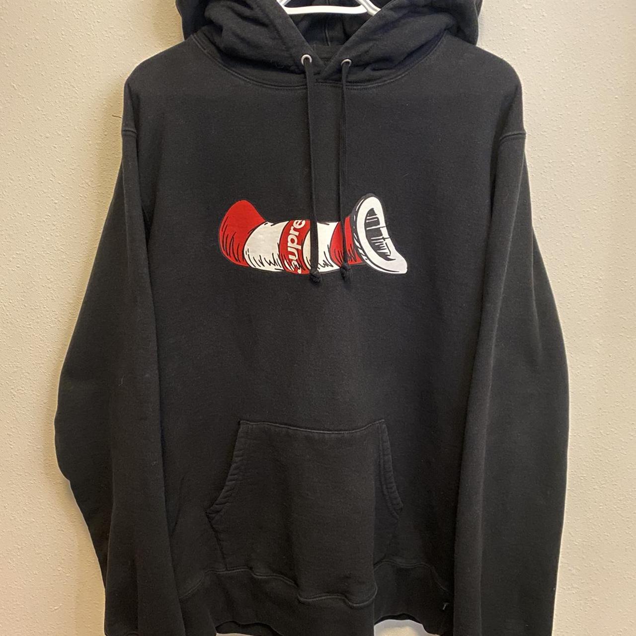 Supreme cat in the hat outlet hoodie