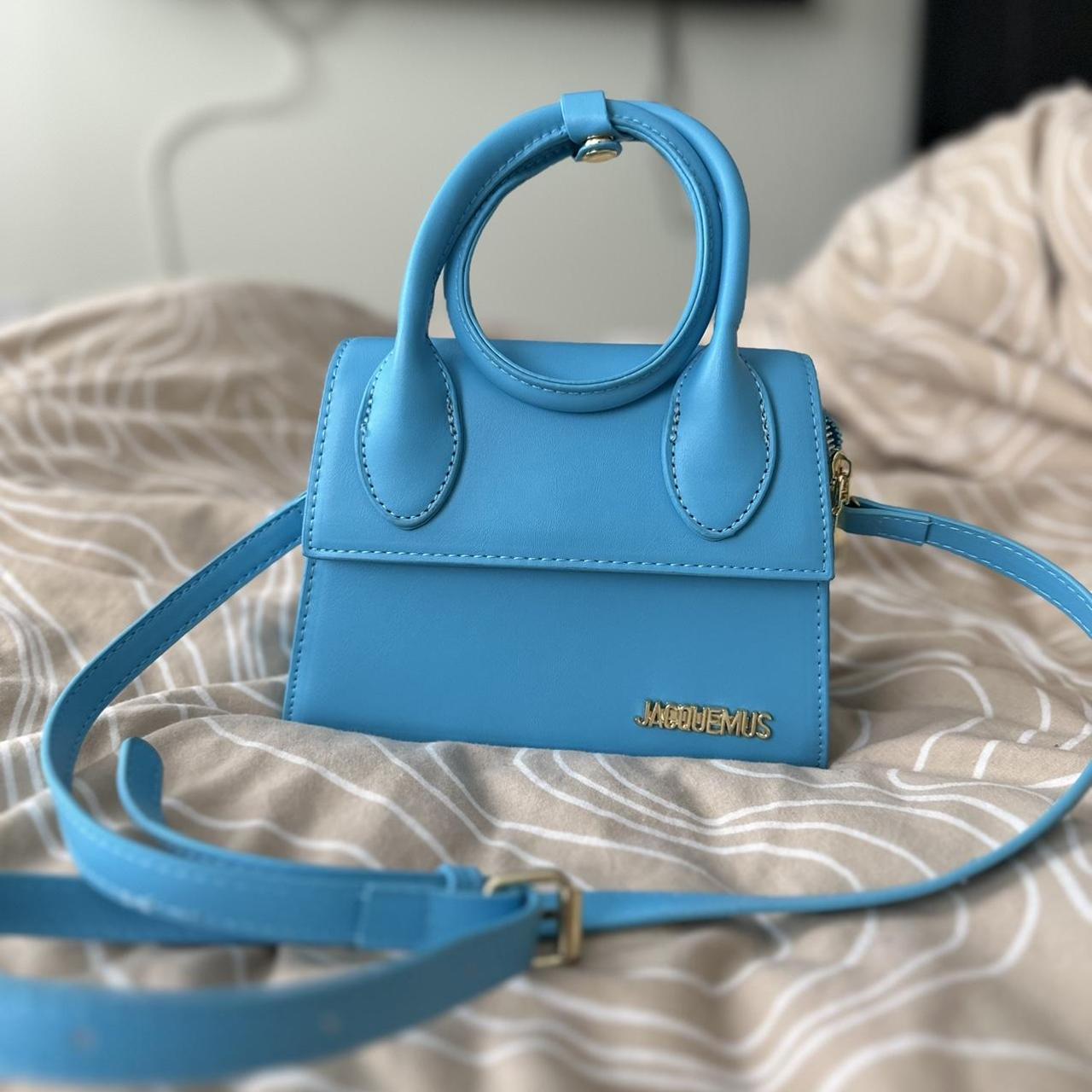 Blue jacquemus bag Never used.. just not for me... Depop