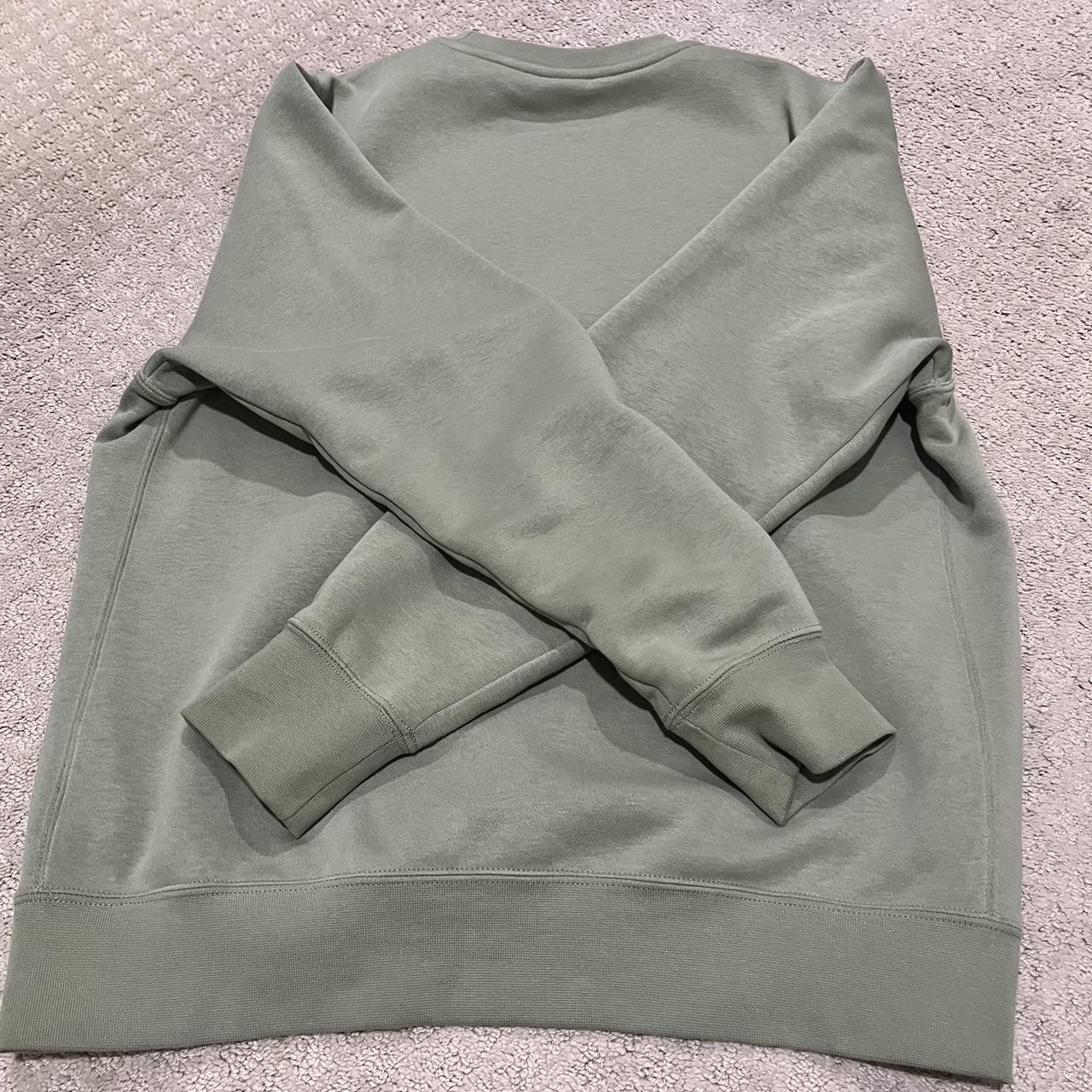 army green nike crewneck
