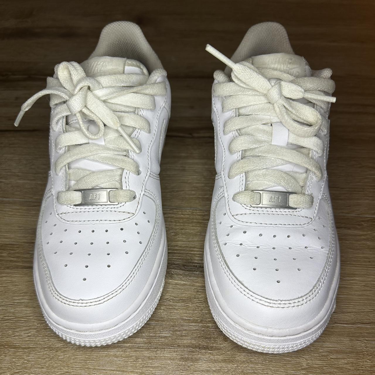 Nike Air Force ones Boys Gradeschool size 5y Overall. Depop