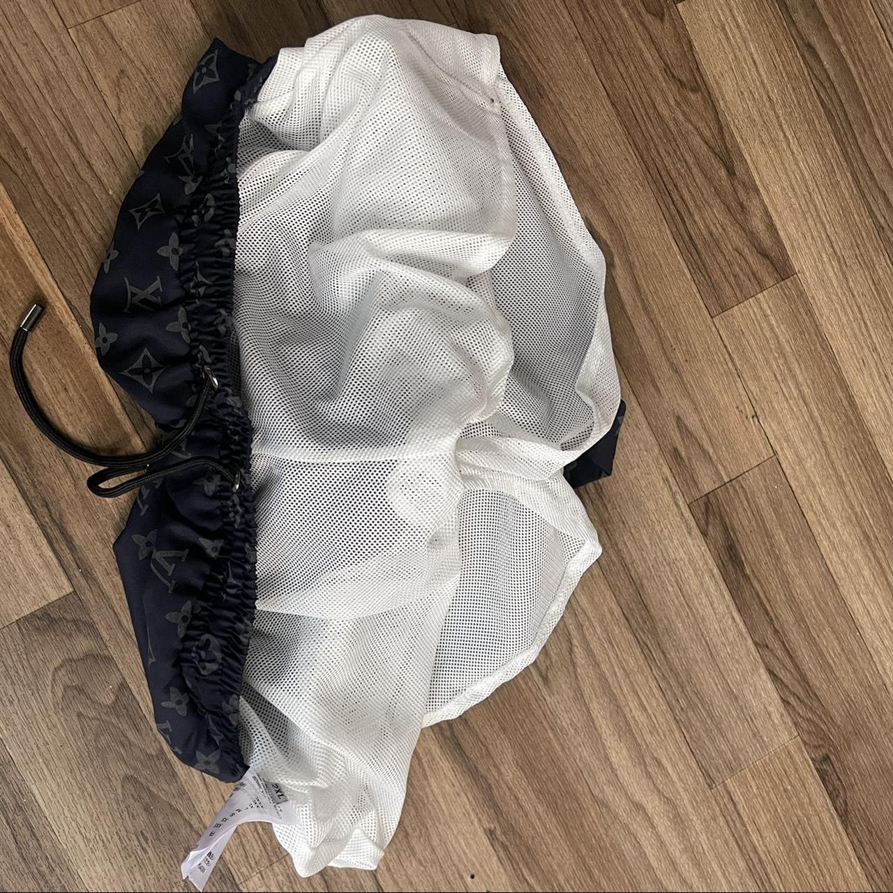 LV reflective swim shorts - Depop