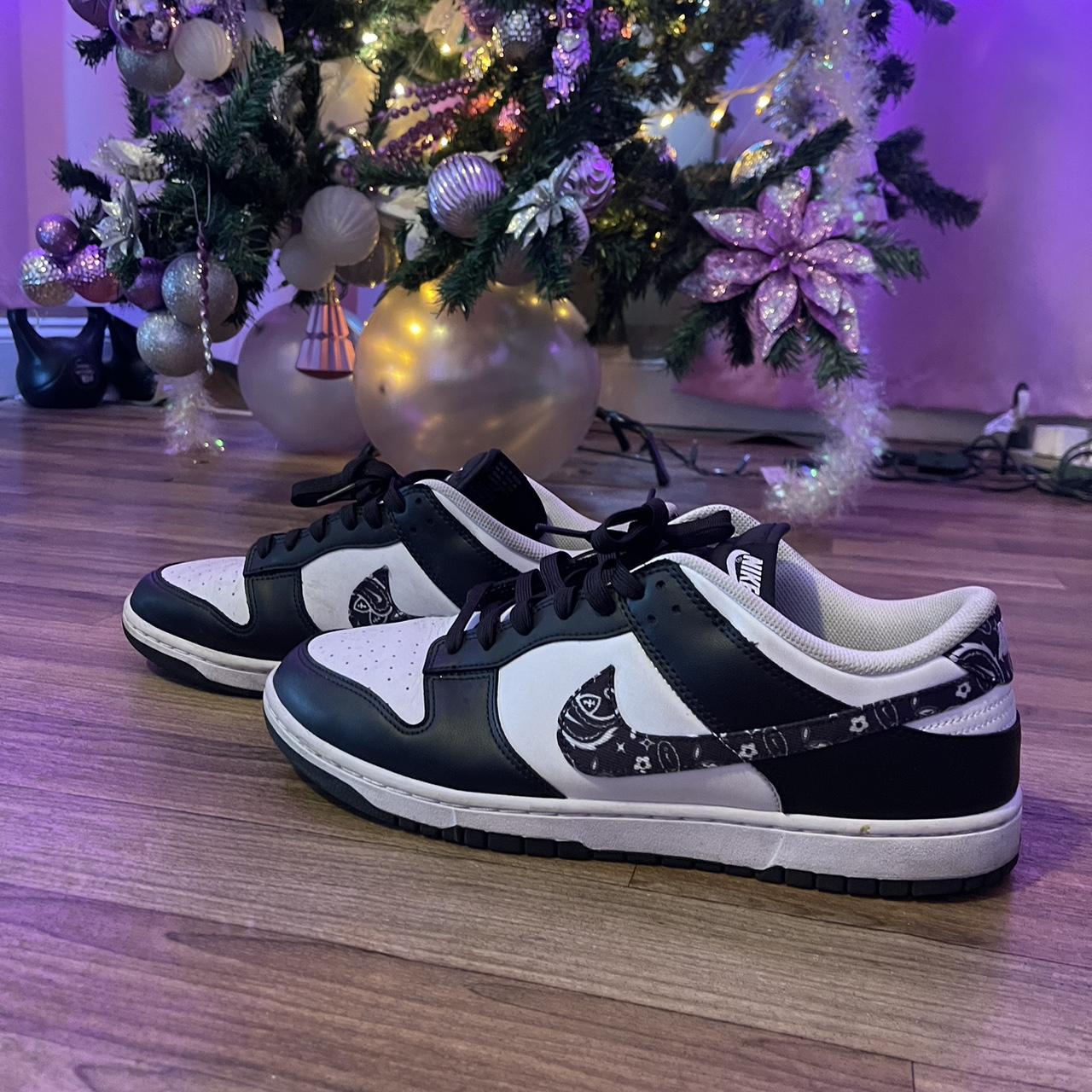 Bandana dunks black - Depop