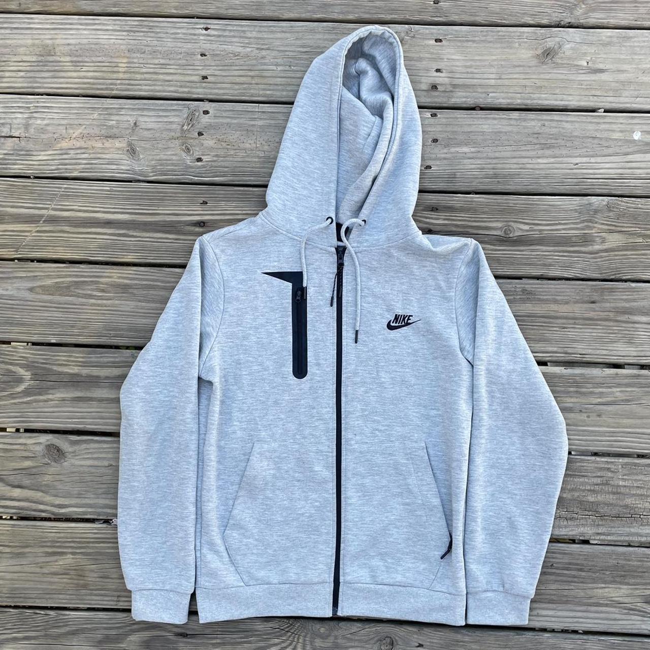 mens nike fleece zip up