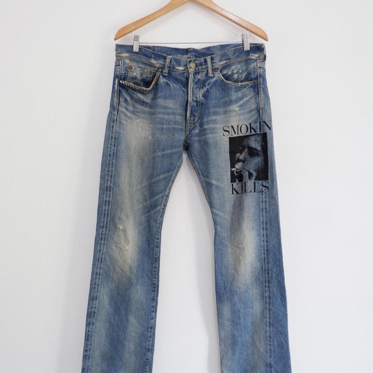 Hysteric Glamour Smoking Kills Denim, Size 32, #lgb...