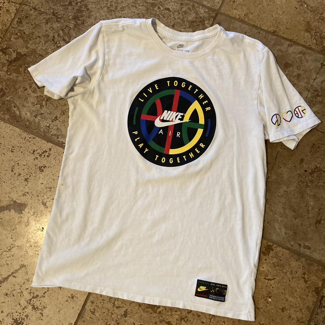 nike live together play together shirt