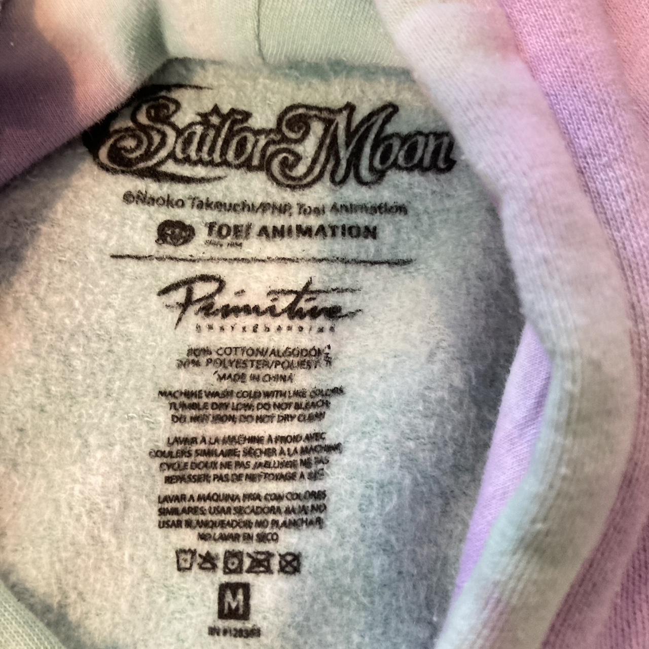 Primitive x sailor moon discount washed purple & green hoodie