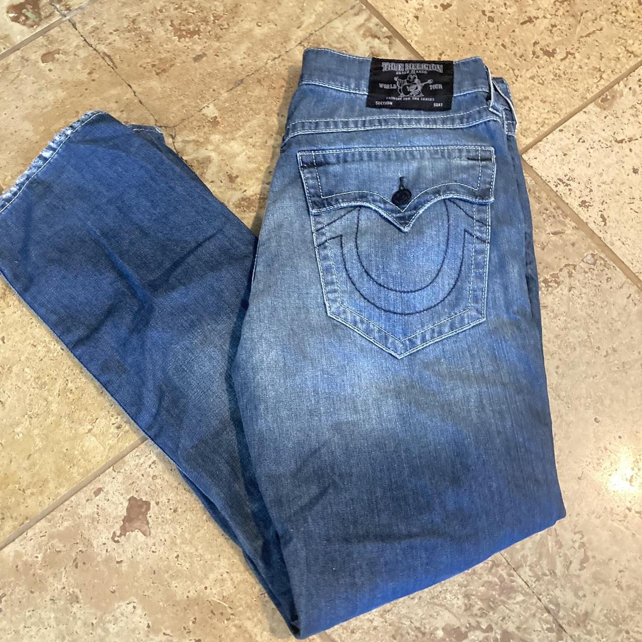 y2k✨️ TRUE RELIGION JOEY ローライズ デニム フレアパンツ