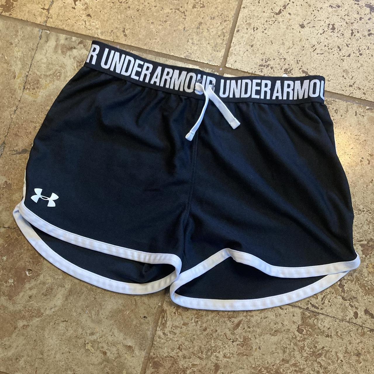 Under Armour, sexy women’s hang out booty shorts hot...