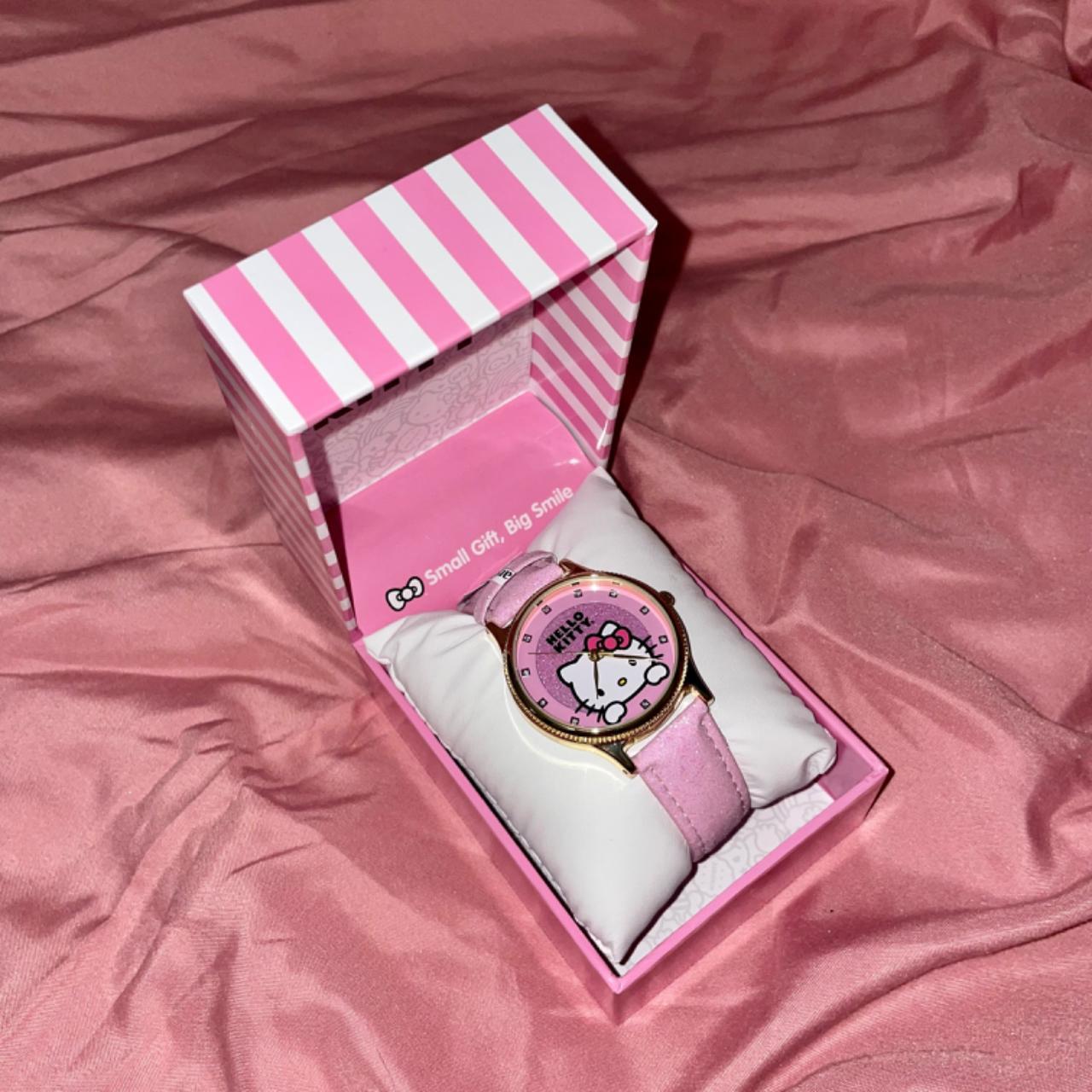 Hello Kitty Watch Super Cute Baby Pink Hello Kitty. Depop