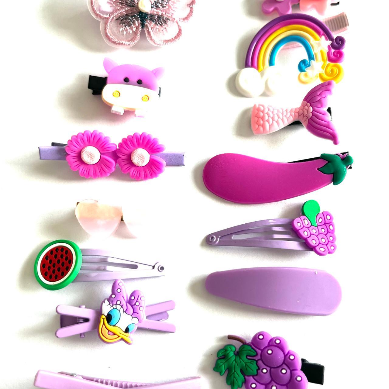 hair clips| kids clips |14 pcs sets hair clips for... - Depop