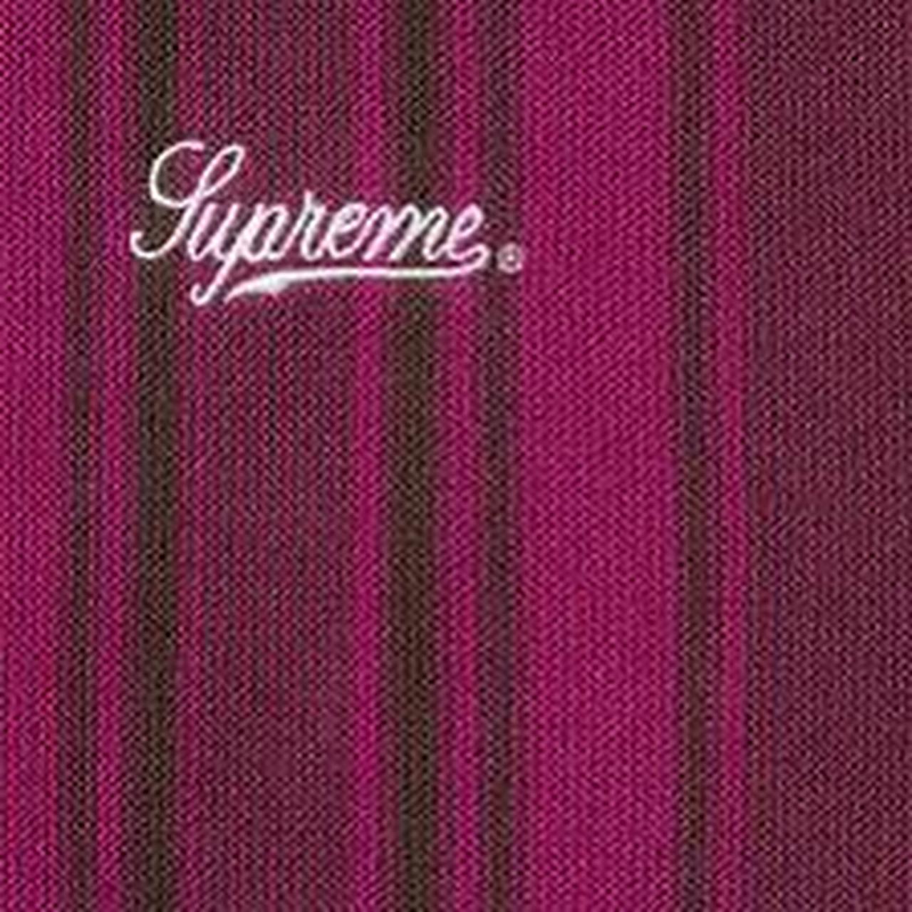 Supreme Striped Button-Up Polo #supreme #hypebeast... - Depop