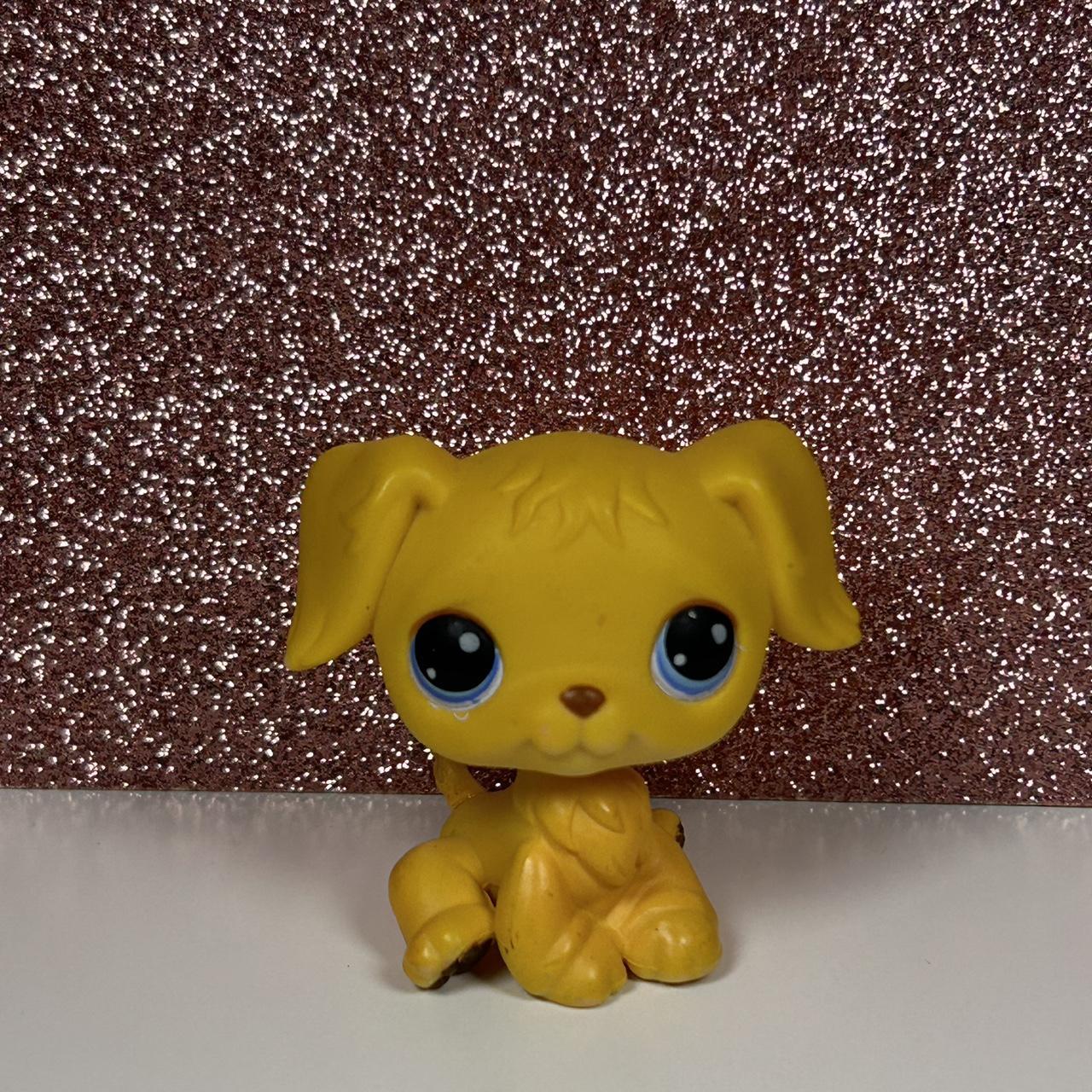 Authentic Littlest Pet Shop Golden Retriever... Depop
