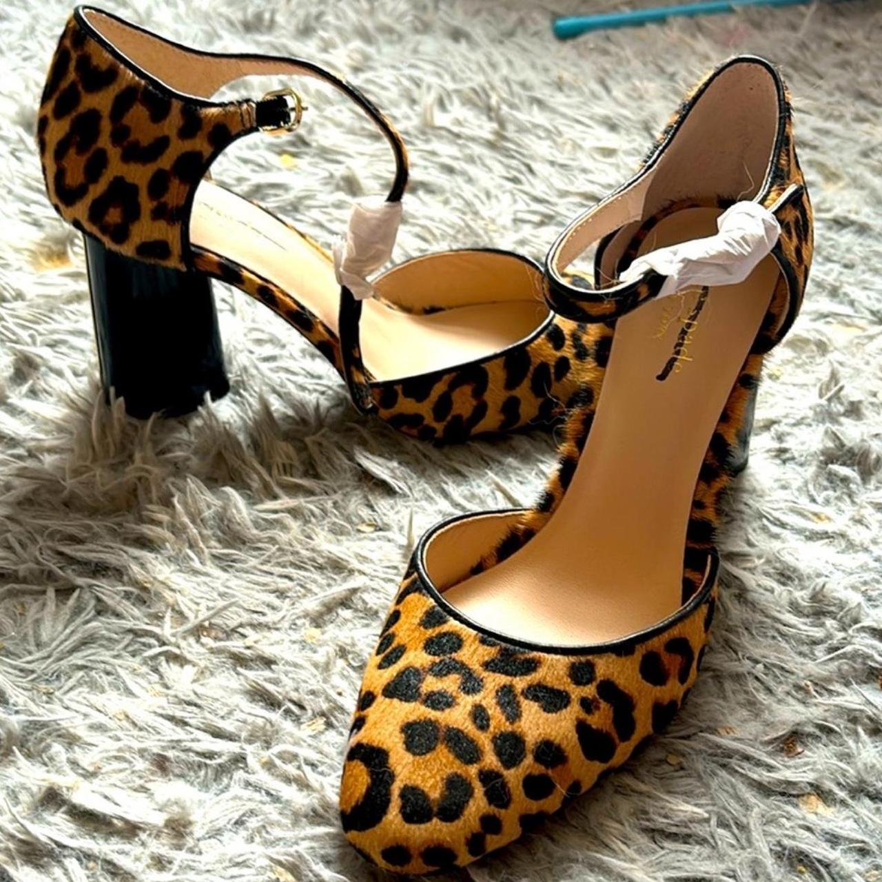 kate spade leopard boots