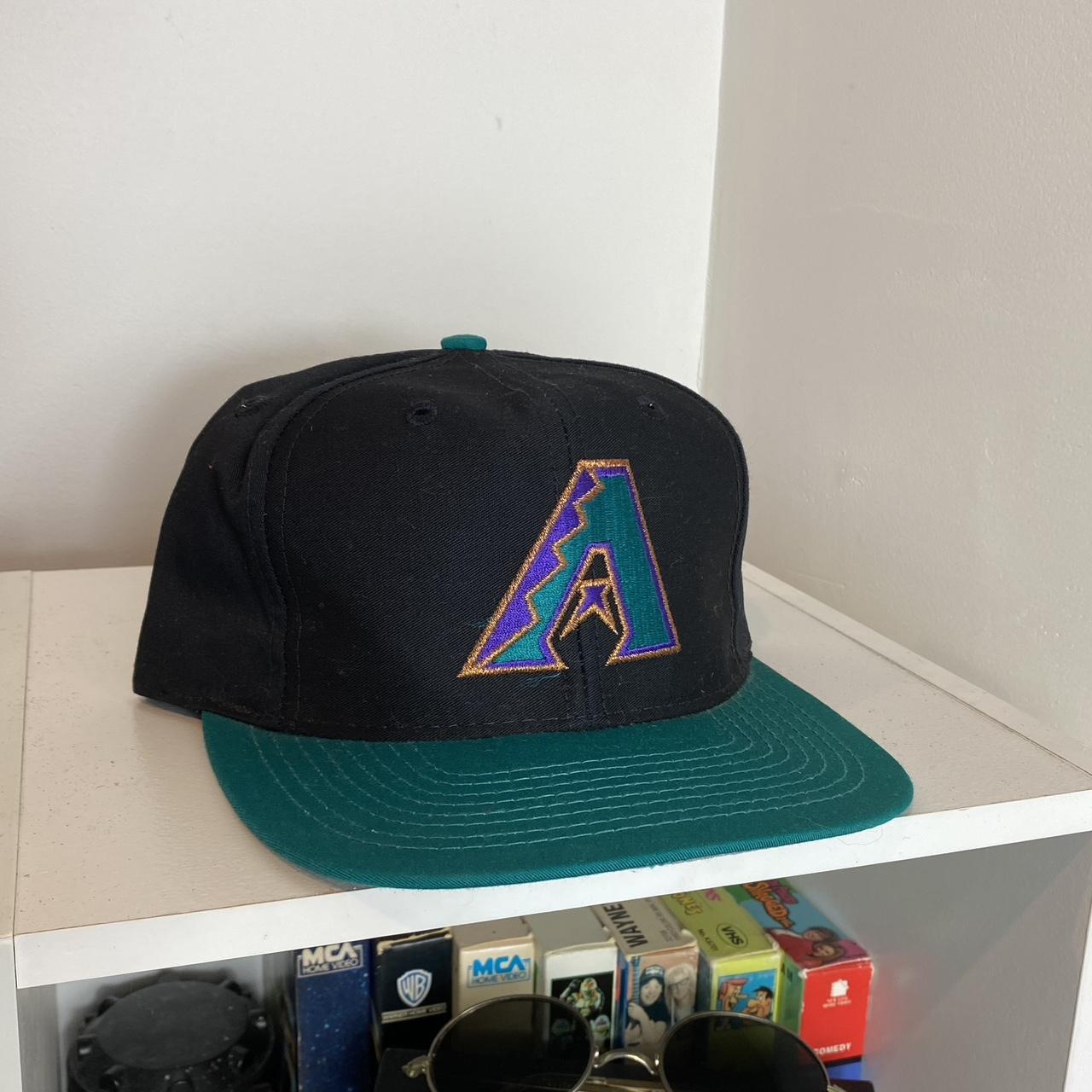 Vintage 90’s Arizona Diamondbacks 7 Logo snapback... - Depop