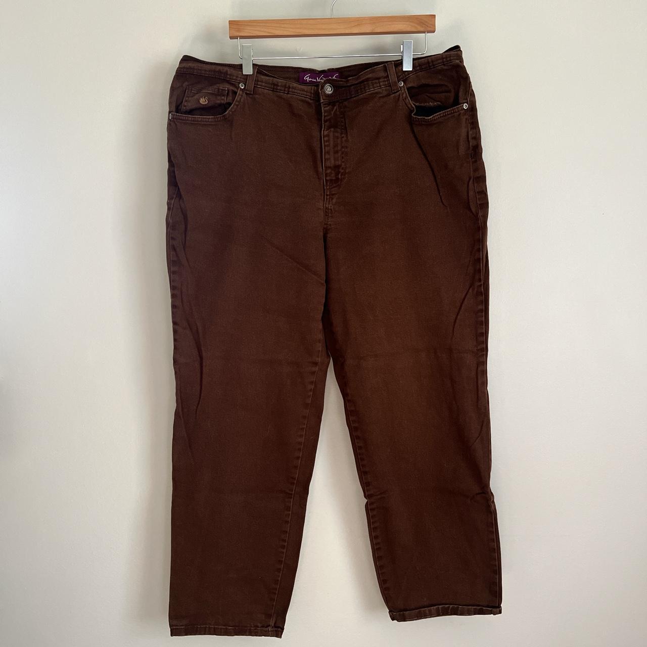 Gloria vanderbilt jeans 2025 brown