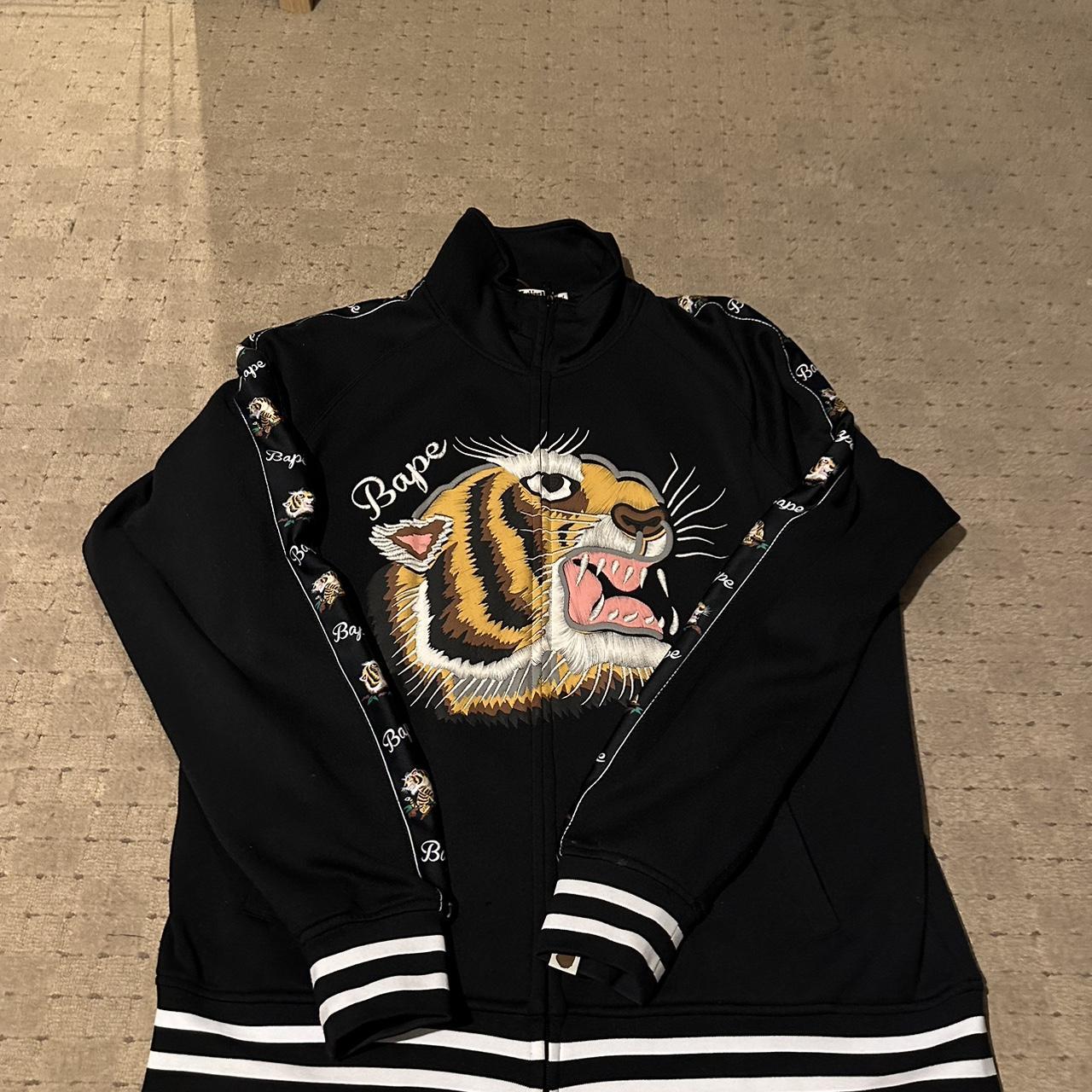 Bape tiger sale bomber jacket