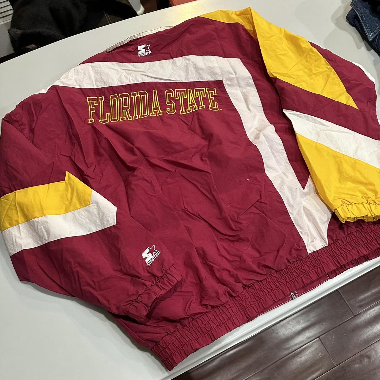 FSU Florida State Starter jacket XXL Minor stains - Depop