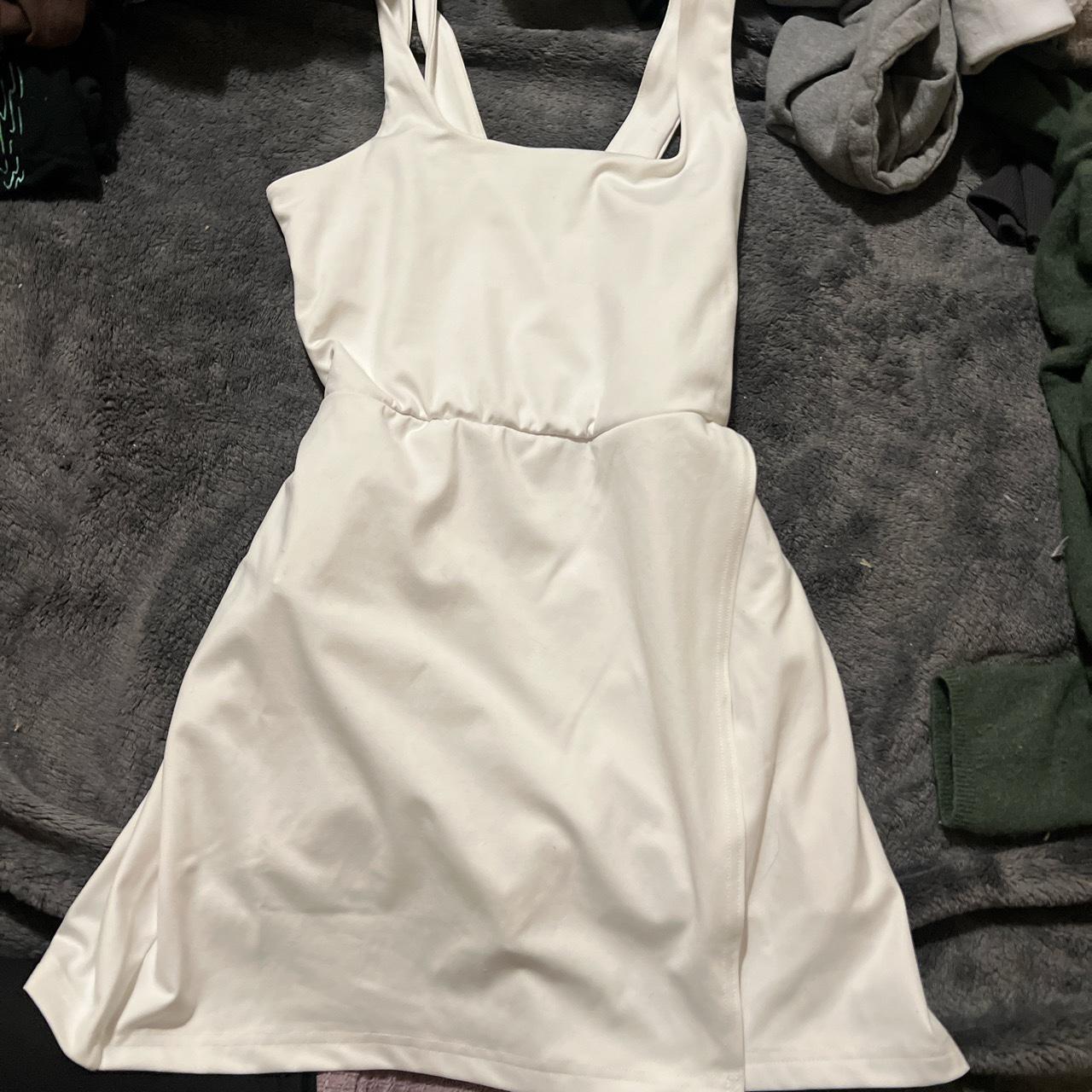 White tennis dress. Brand new. - Depop