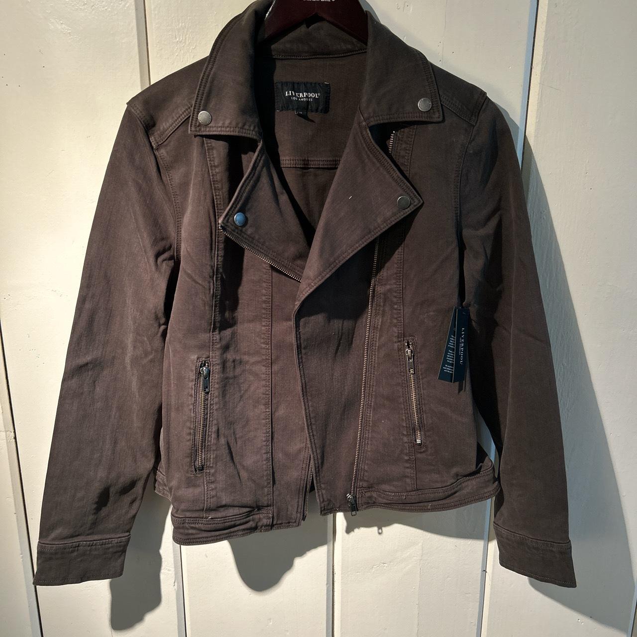 Bradford moto denim jacket sale