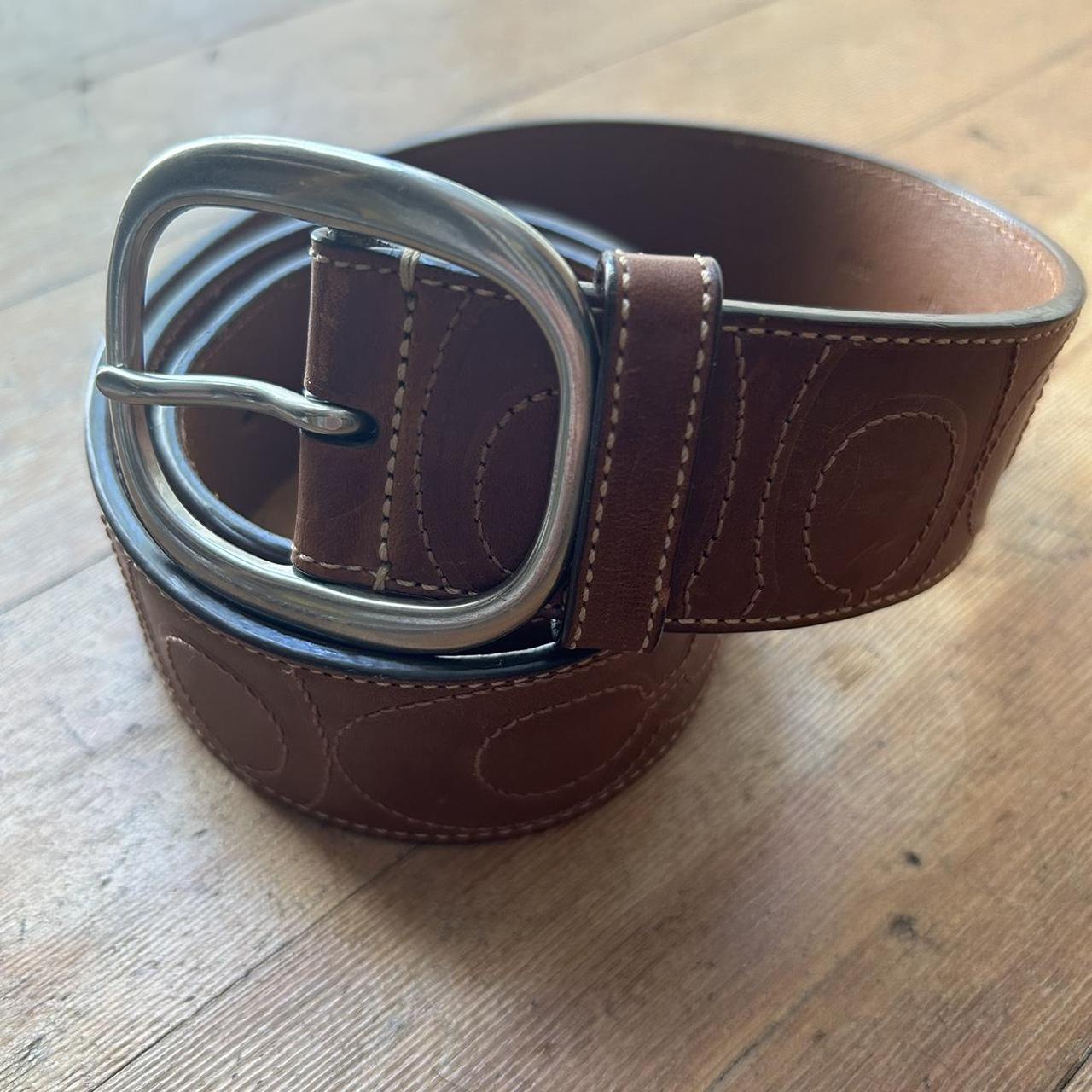 colorful coach belt