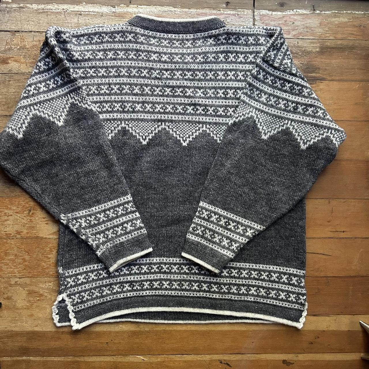 Louis Vuitton Intarsia Knit Sweater retail excellent - Depop