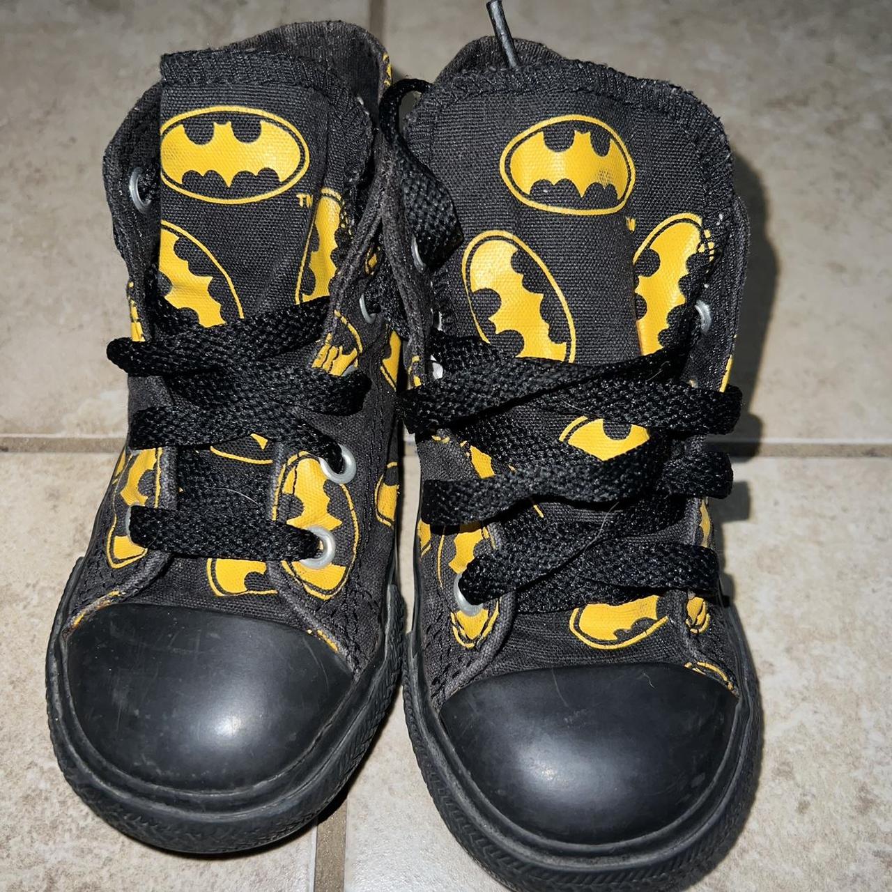 Converse All star Batman logo all over print D.C. Depop