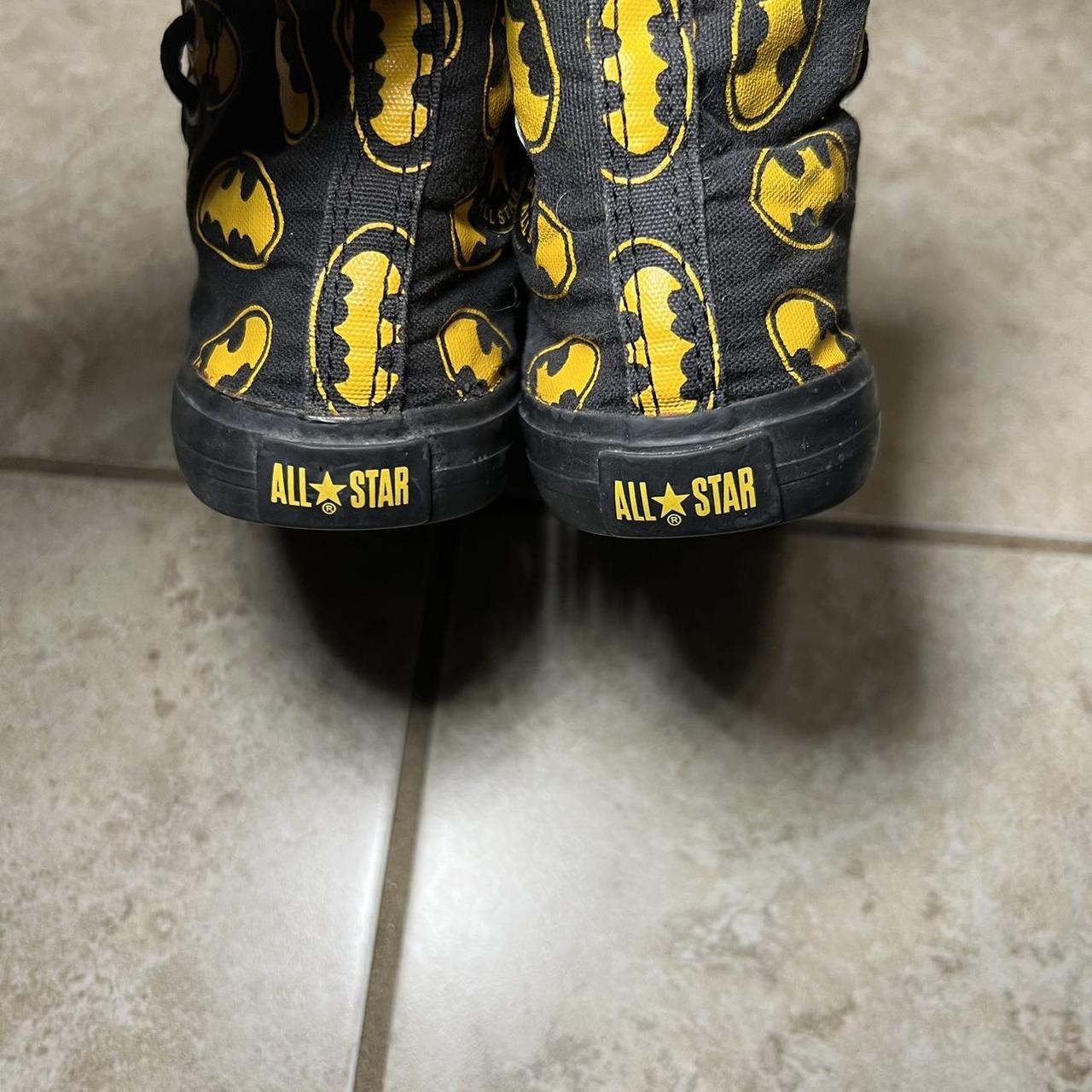 Converse All star Batman logo all over print D.C. Depop