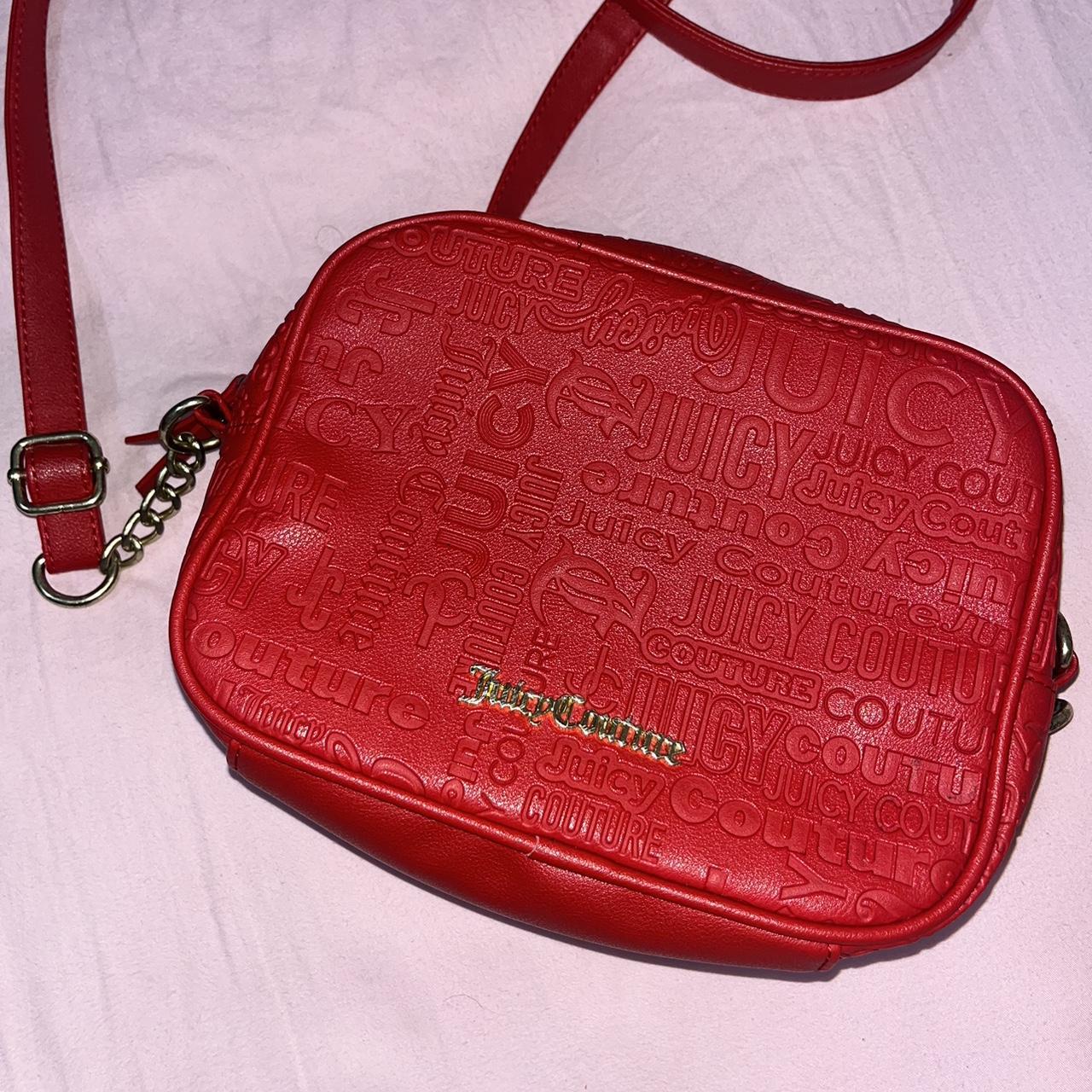 Juicy couture red handbag Good condition and taken