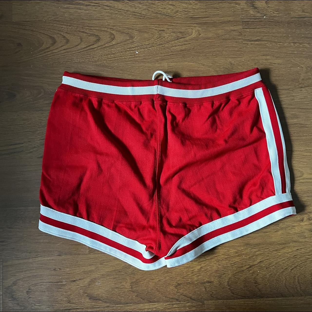 Vintage Green Bay Packers Shorts By Russell - Depop