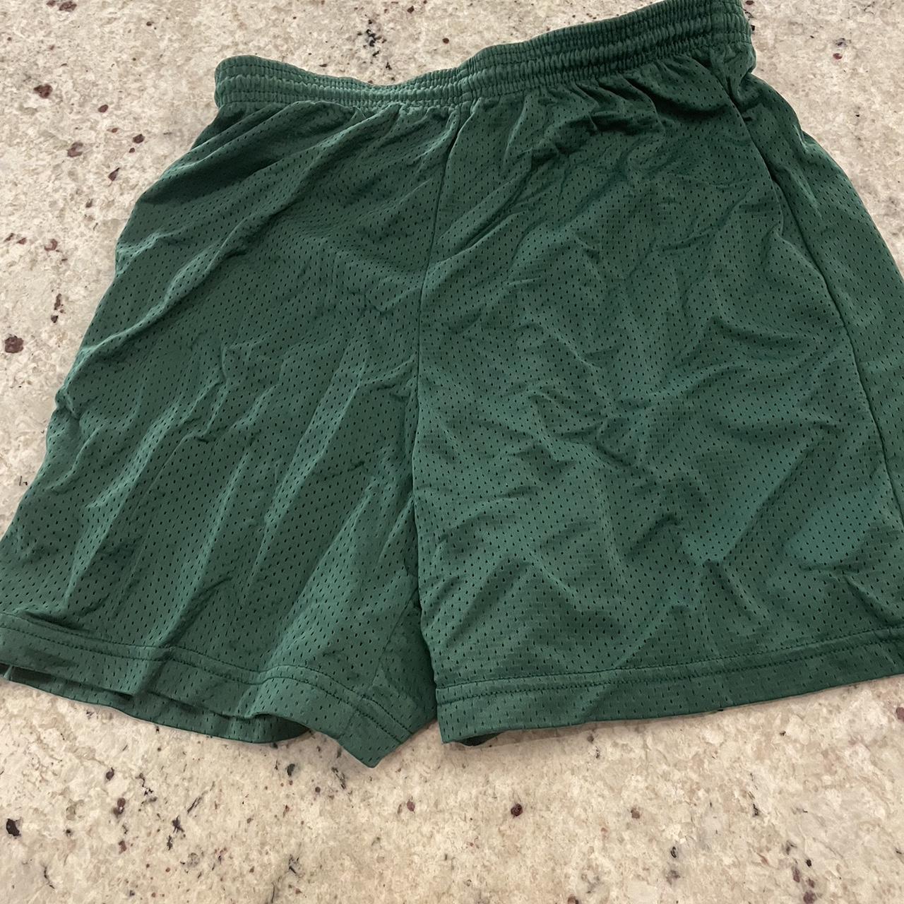 Kelly Green Eastbay Mesh shorts Size medium (fits... Depop