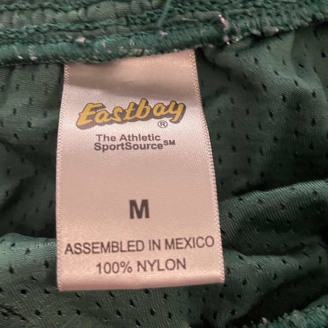 Kelly Green Eastbay Mesh shorts Size medium (fits... Depop